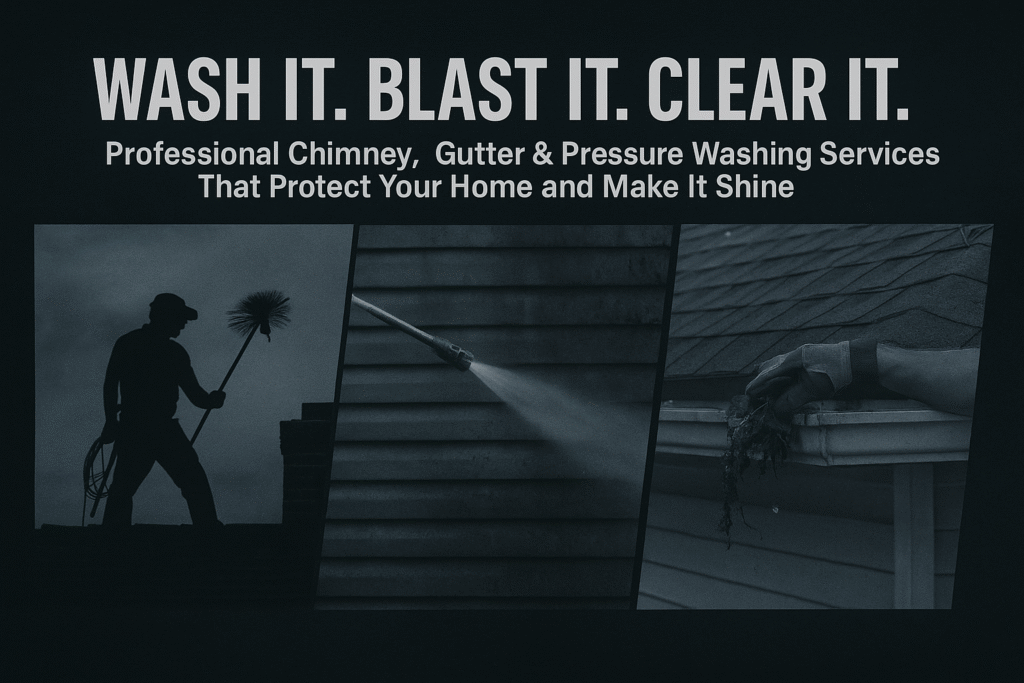 Professional chimney, gutter, and pressure washing services in South Bend, Mishawaka, Elkhart, and Michiana