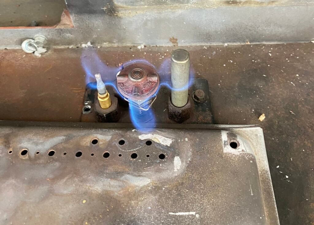 Gas fireplace pilot lit after thermocouple and thermopile replacement